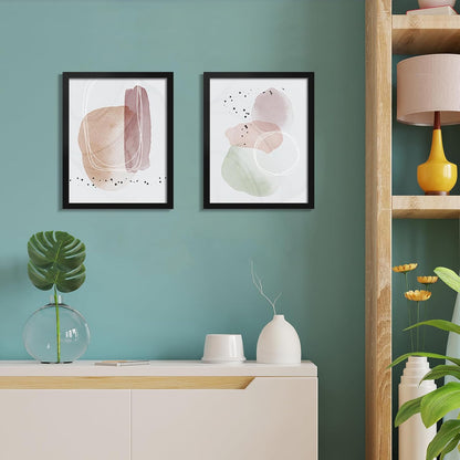 Black 8.5x11 Picture Frame by [Brand Name] - Shatter Resistant Plexiglass for Wall Display | Sturdy Design, 1 Pack