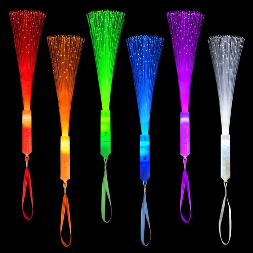 Glow Sticks Party Favors by [Brand Name] - 6 Pack Neon Light-Up Toys for Kids | Perfect for Camping, Birthdays & Weddings