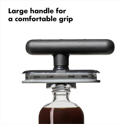 OXO Good Grips Jar Opener - Effortless Twisting with Non-Slip Basepad | Ideal for All Jar Sizes