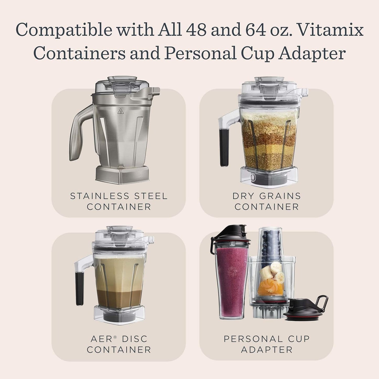 Vitamix 5200 Blender - Professional-Grade Kitchen Appliance for Smoothies & Soups | 64 Oz, Black