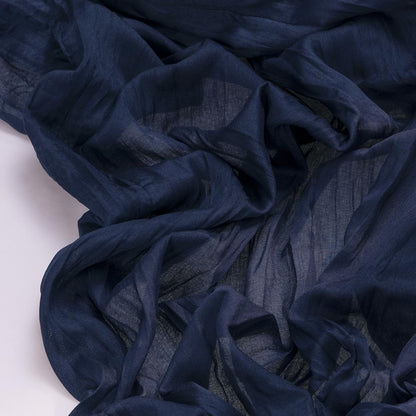 Socomi 10-Piece Navy Blue Cheesecloth Table Runner - 120-Inch Boho Rustic Decor for Weddings & Events