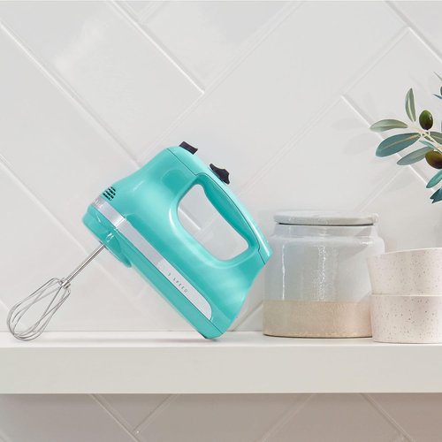 KitchenAid Hand Mixer - 5-Speed Ultra Power Performance in Aqua Sky Color