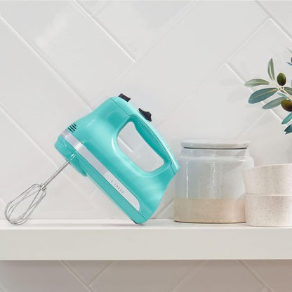 KitchenAid Hand Mixer - 5-Speed Ultra Power Performance in Aqua Sky Color