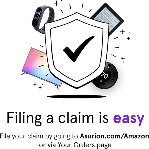 ASURION 2-Year Electronics Protection Plan - Comprehensive Coverage for Devices $50-$59.99