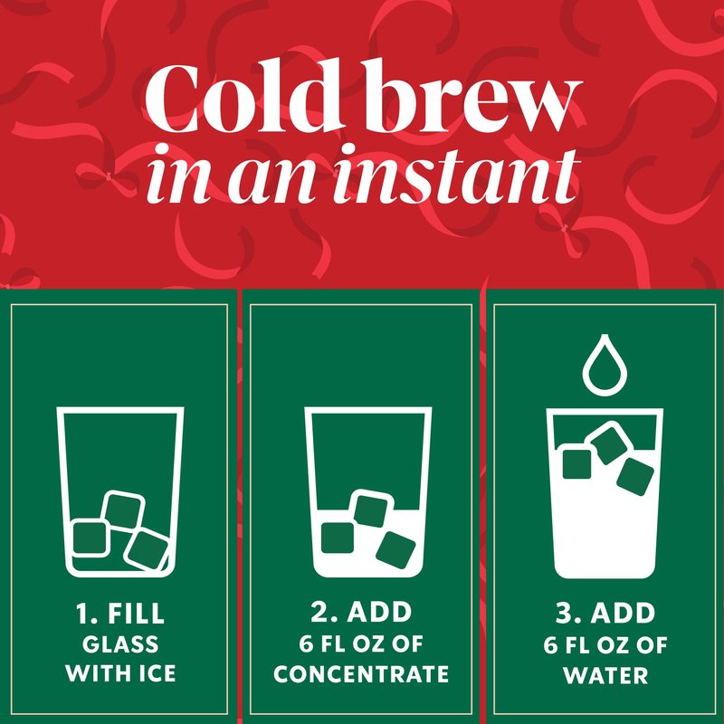 Starbucks Cold Brew Coffee Concentrate, Flavored Sweetened Vanilla & Chocolate Inspired by Irish Cream, Multi-Serve Bottle (32 fl oz)