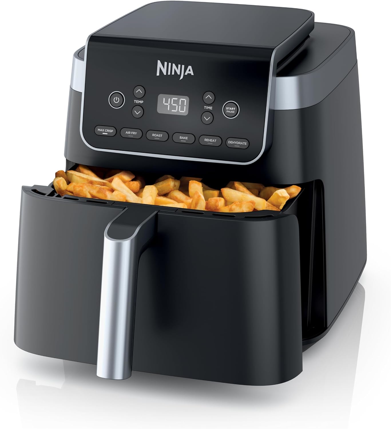 Ninja Air Fryer Pro XL 6-in-1 - 6.5 QT Capacity with Max Crisp Technology & Nonstick Basket