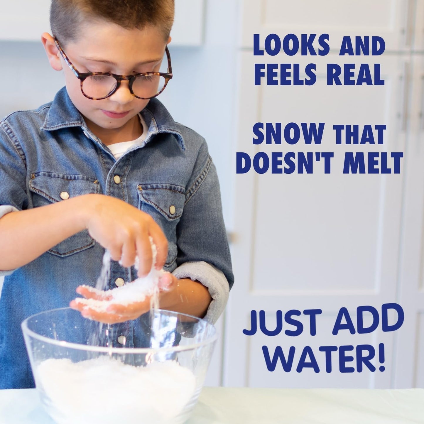 Skiennix Large Instant Snow | Create Cloud Slime Effortlessly - Perfect for Winter Fun