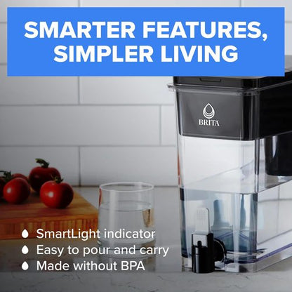 Brita UltraMax Water Dispenser - BPA-Free 27-Cup Capacity | Reduces Copper, Cadmium & Mercury