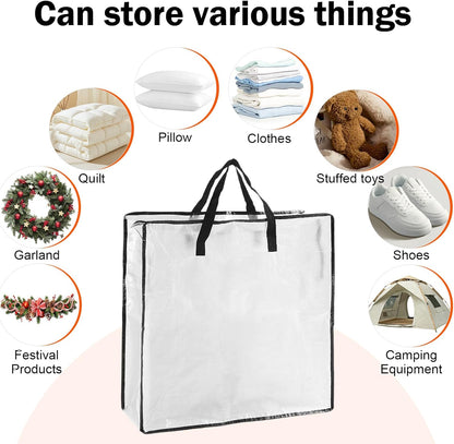 Skiennix Wreath Storage Container - 25 Inch Durable Polyester Bag for Holiday Decorations | 3 PCS Set