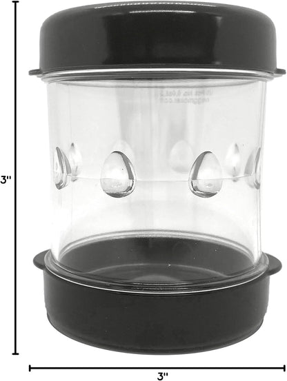 Negg Boiled Egg Peeler - Effortless Shell Removal | Sleek Black Design