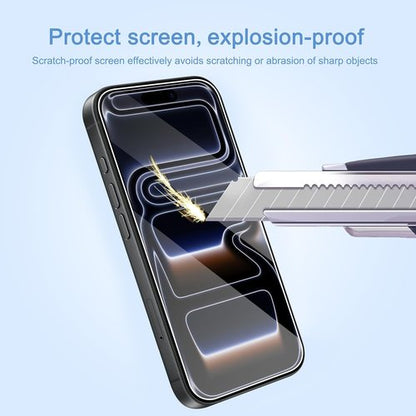 Ailun 3-Pack Tempered Glass Screen Protector for iPhone 17 Pro - Installation Frame Included | Case Friendly