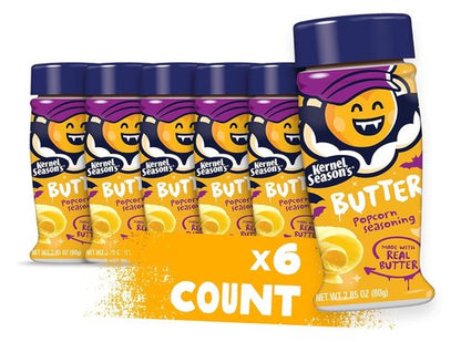 Kernel Season's Popcorn Seasoning - Butter Flavor | 2.85 Ounce Pack of 6 for Delicious Snacking
