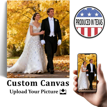 Skiennix Custom Canvas Prints - Stunning Framed Wall Art | 12x16 Photo on Canvas, Made in Texas