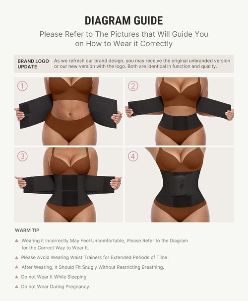 FeelinGirl Waist Trainer Belt - Tummy Control Ab Cincher for Men & Women | Triple Wrap Design