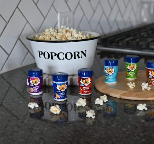 Kernel Season's Popcorn Seasoning Variety Pack - 8 Mini Jars, 0.9 Ounce Each | Flavorful Snack Enhancer