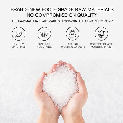 MEGAWISE Vacuum Sealer Bags - BPA-Free Food Preservation Bags | 8'' x 12'' | 110 Count, Double-Sided Texture