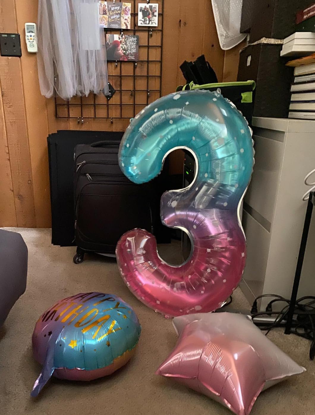 Number 0 Balloons - 40 Inch Pink, Purple & Blue Birthday Decorations for All Milestone Events