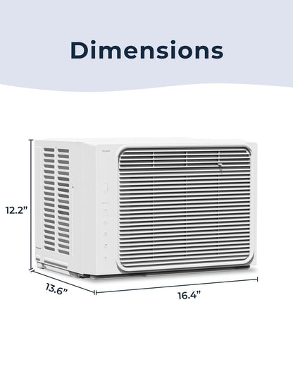 Windmill Window Air Conditioner - Quiet & Smart, Easy Install, Voice-Enabled, Remote & App Control AC Unit - 5,000 BTU Lite