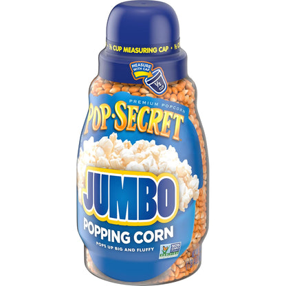 Pop Secret Jumbo Popcorn Kernels - 30 Oz Jar for Perfectly Fluffy Movie Night Snacks