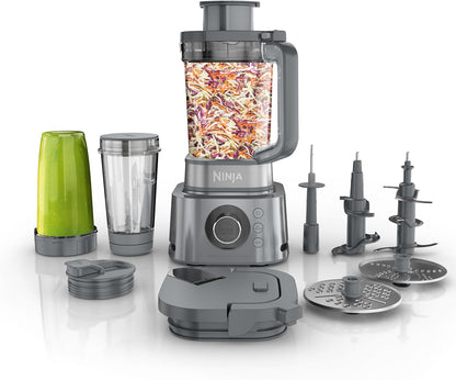 Ninja Foodi Power Blender System - 6 Functions for Smoothies & Shakes | 72-Oz Pitcher & To-Go Cups, Silver