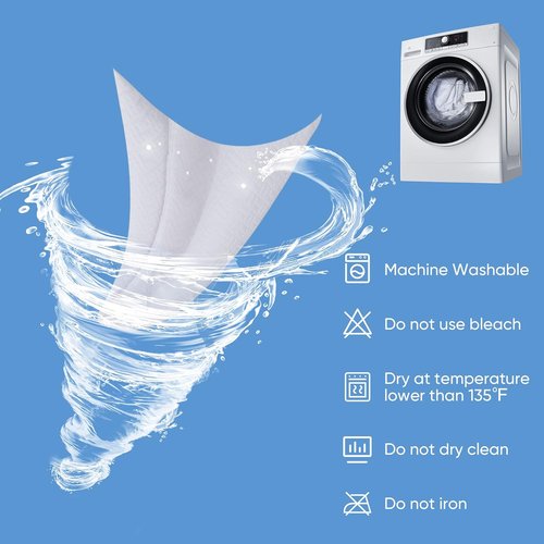 Hanherry Waterproof Queen Mattress Protector - 3D Air Fabric Cooling Cover | Soft, Breathable, Noiseless, Fits 8"-21" Deep Mattresses