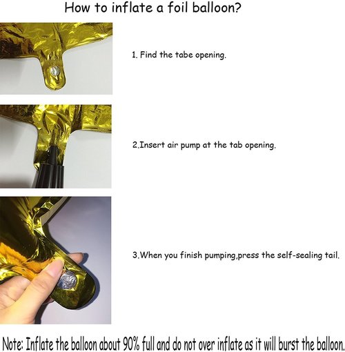 GOER 80th Birthday Balloons - 42 Inch Jumbo Rose Gold Foil Helium Decorations for Anniversary