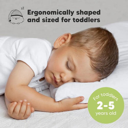 KeaBabies Toddler Pillow Set - Soft Cotton Mini Pillow & Pillowcase - 9x13 My Little Dreamy Design