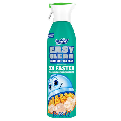 Scrubbing Bubbles Easy Clean Foaming Multipurpose Bathroom Cleaner, Continuous Spray Bottle, Fast Acting Foam, 13.58 Ounce