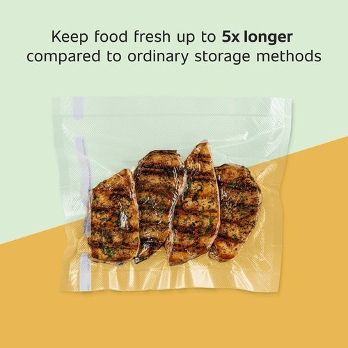 FoodSaver Vacuum Seal Variety Pack - Rolls & Bags for Fresh Food Storage