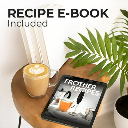 Zulay Kitchen Rechargeable Milk Frother - Dynamic - 3 Speeds, 3 Whisk Attachments, 500 mAh USB Charging, Drink Mixer For Latte, Cappuccino, Matcha, Protein Powder, Coffee Foam - Cream Copper