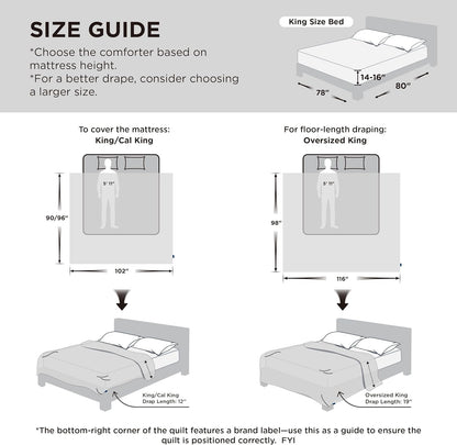 Bedsure Comforter Duvet Insert - All Season Twin Size Quilted Down Alternative Blanket, Red 88 x 68 Inches