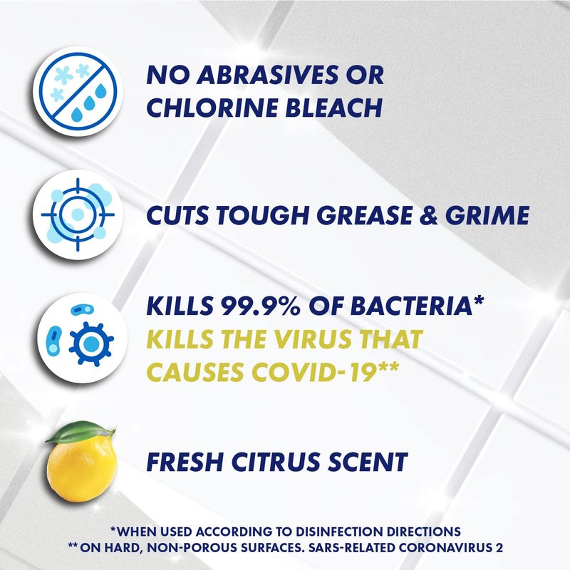 OxiClean 3-in-1 Deep Clean Multi-Purpose Disinfectant, 30 oz
