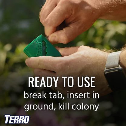 Terro T1812 Outdoor Ant Baits - Effective Liquid Formula | 6 Pack for Long-Lasting Control