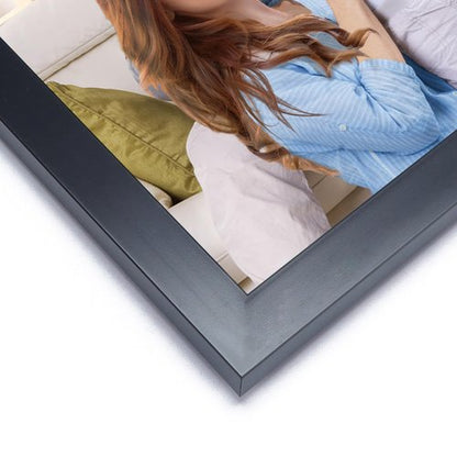 Giftgarden 8.5x11 Picture Frame Black, Certificate Award Document Diploma 8.5 by 11 Thin Frame for Wall Tabletop Display, Single