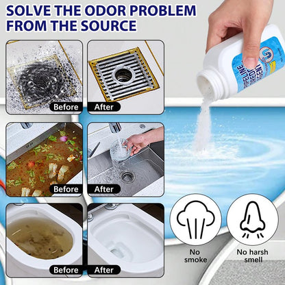 Powerful Pipe Dredging Agent,Pipeline Dredging Agent,Powerful Quick Cleaning Drain,Kitchen Sink Drains and Pipe Cleaner,for Kitchen Bathroom Toilet (1Pc)
