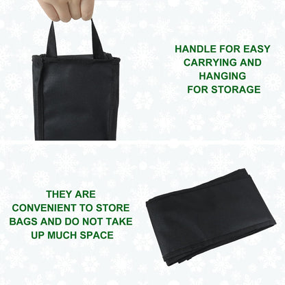 Wrapping Paper Storage Bag by [Brand Name] - Gift Organizer with Pocket & Velcro | 31 x 5.5 x 5.5 Inch, Brown