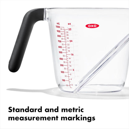 OXO Good Grips Angled Measuring Cup Set - Precision Measurement for Cooking | 3-Piece Set