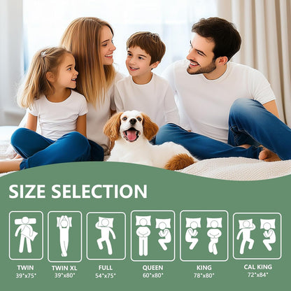 Skiennix Premium Waterproof Mattress Protector - Breathable Cooling Bed Cover | Queen Size, 8''-21'' Deep Pocket, Soft & Noiseless