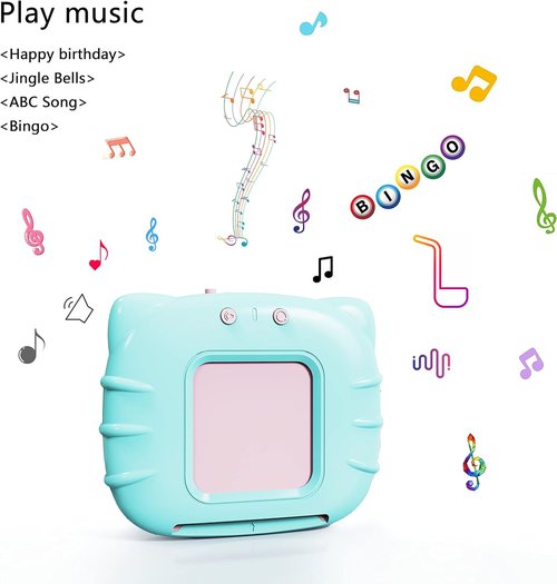 Lapare Audible Learning Toy - Engaging Music & 520 Sight Words Flash Cards for Toddlers Ages 1-5