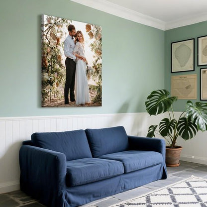 Custom Canvas Prints - Personalized Photo Wall Art for Weddings, Family, Pets | Unique Home Decor