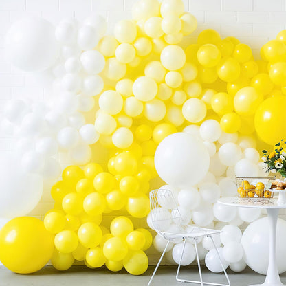 PartyWoo Yellow Balloons - 20pcs 18 Inch Latex Helium Balloons for Birthday & Baby Shower Decor