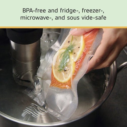 FoodSaver Vacuum Seal Variety Pack - Rolls & Bags for Fresh Food Storage