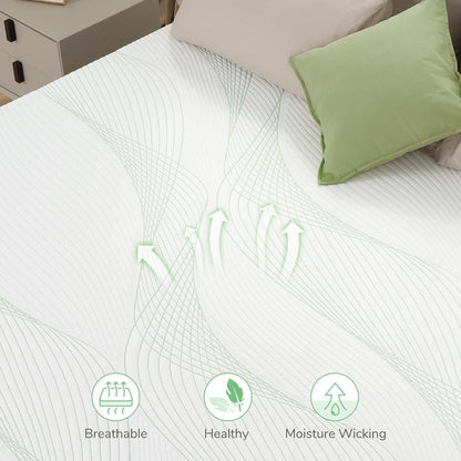 Novilla King Size Mattress, 12 Inch Gel Memory Foam Mattress for Plush Comfort, Pressure Relief, CertiPUR-US Certified, Mattress-in-a-Box, Embrace