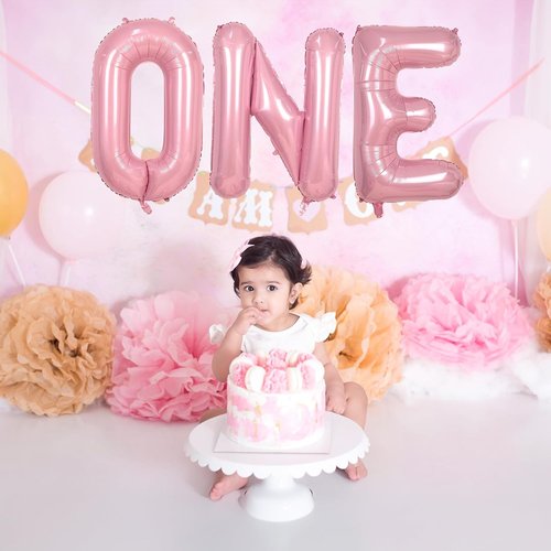 Giant Letter P Foil Balloon - 40 Inch Pastel Pink Inflatable Alphabet Decor for Baby Showers & Parties