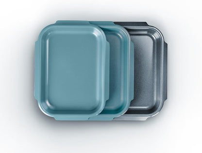 Joseph Joseph Nest™ Bake Non-Stick Baking Sheet Pan Set - 3-Piece Carbon Steel with Easy-Pull Handles | Stackable & Space-Saving Design