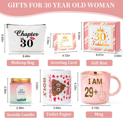 Regine Switzerland 30th Birthday Gifts for Women - Funny Coffee Mug & Makeup Bag Set