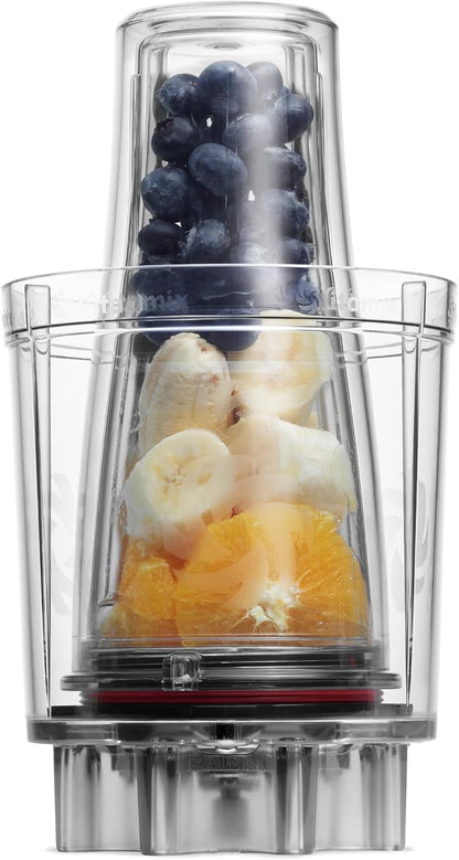 Vitamix Personal Cup Adapter - BPA-Free Blender Cups with Stainless Steel Blades | Includes 2 Lids, 20-Ounce Size