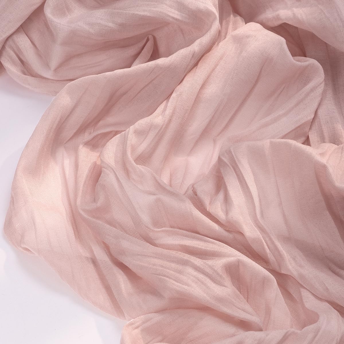 Socomi Pink Table Runner - 14FT Boho Rustic Cheesecloth for Spring Easter Wedding & Baby Shower Decor