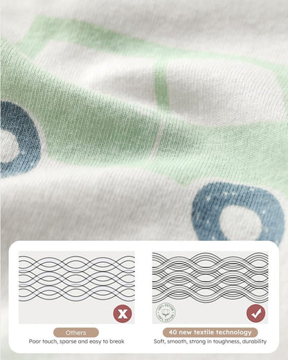 Yoofoss Baby Sleep Sack 18-24 Months Baby Wearable Blanket 100% Organic Cotton 2-Way Zipper TOG 0.5 Toddler Sleeping Sack Lightweight