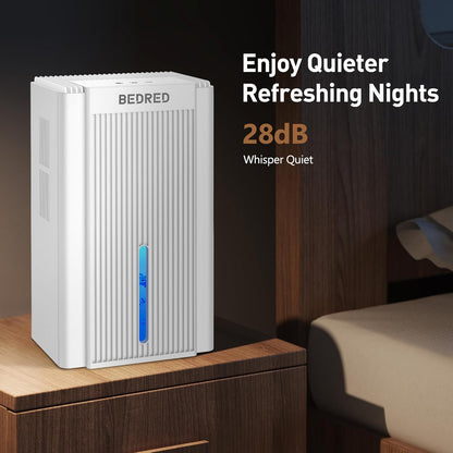 Dehumidifier 95OZ by [Brand Name] - Quiet 1000 Sq.Ft Home Solution with Auto Shut Off & 7 Color Ambient Light | Ideal for Living Room, Bedroom, Basement